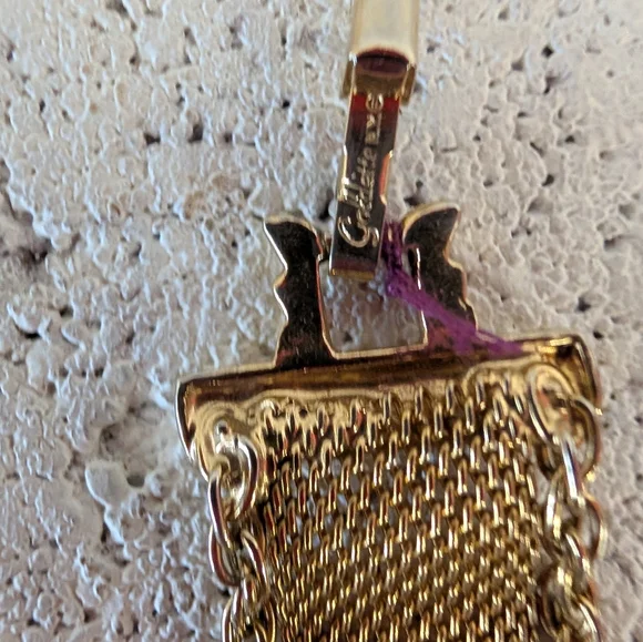 Vintage Bracelet Goldette Gold Faux Pearl Bracelet - Picture 4 of 4